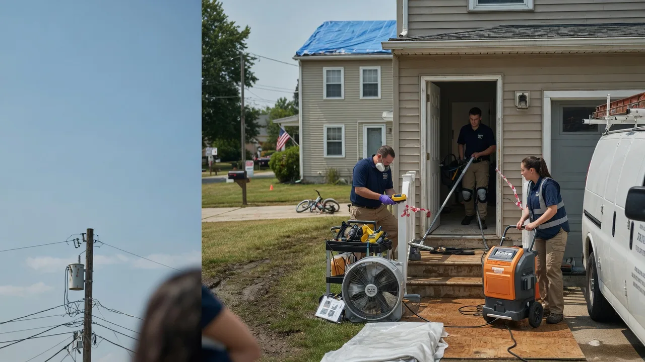 Water Damage Repair in Shermans Dale, PA near me